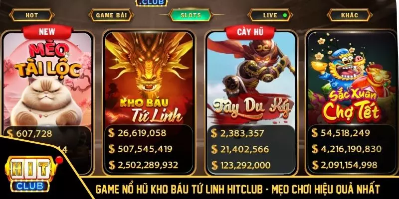 Game nổ hũ Kho Báu Tứ Linh