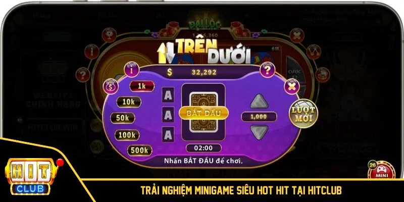 Khám phá minigame cực hot tại sân chơi